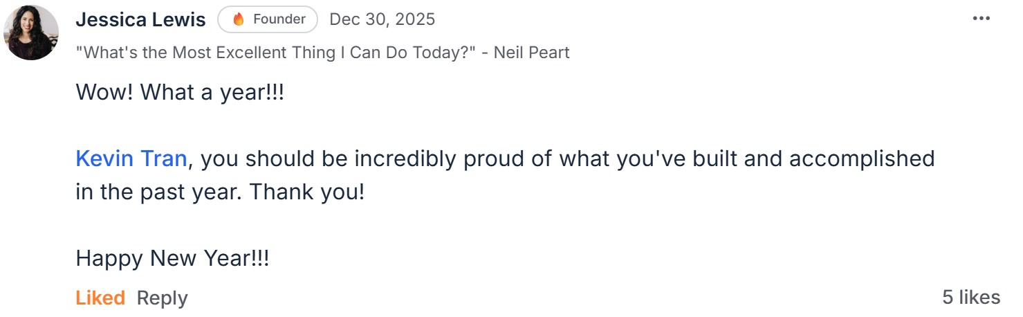 Testimonial from Jessica Lewis