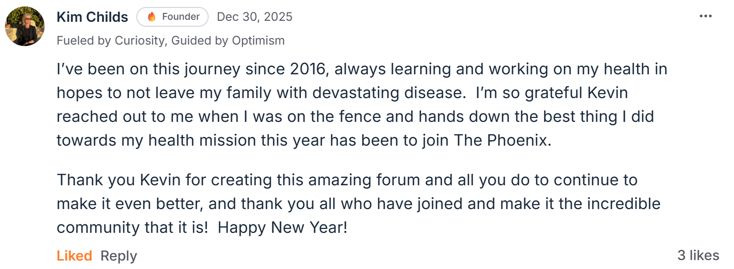 Testimonial from Kim Childs